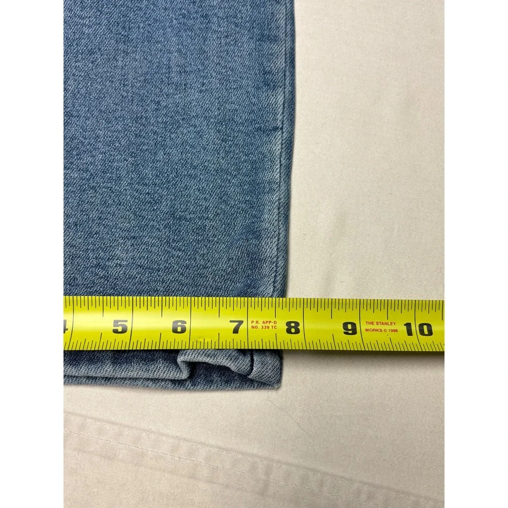 NWT Judy Blue Dad Jeans Mid Rise Medium Blue‎ Distressed MD Womens Size 5/27 L31